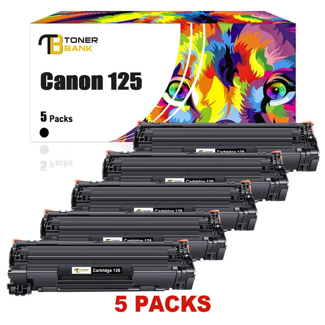 125 CRG-125 Black Toner Cartridge Compatible for Canon Cartridge 125 ...