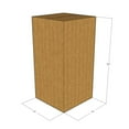 thumbnail image 1 of 10x10x20 Kraft Brown Corrugated Shipping Boxes, 32 ECT Single-Wall, Qty 125, 1 of 3