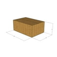 thumbnail image 1 of 12x8x5 Kraft Brown Corrugated Shipping Boxes, 32 ECT Single-Wall, Qty 125, 1 of 3