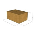 thumbnail image 1 of 13x9x6 Kraft Brown Corrugated Shipping Boxes, 32 ECT Single-Wall, Qty 125, 1 of 3