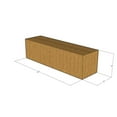 thumbnail image 1 of 22x6x6 Kraft Brown Corrugated Shipping Boxes, 32 ECT Single-Wall, Qty 125, 1 of 4