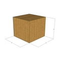 thumbnail image 1 of 9x9x8 Kraft Brown Corrugated Shipping Boxes, 32 ECT Single-Wall, Qty 125, 1 of 3