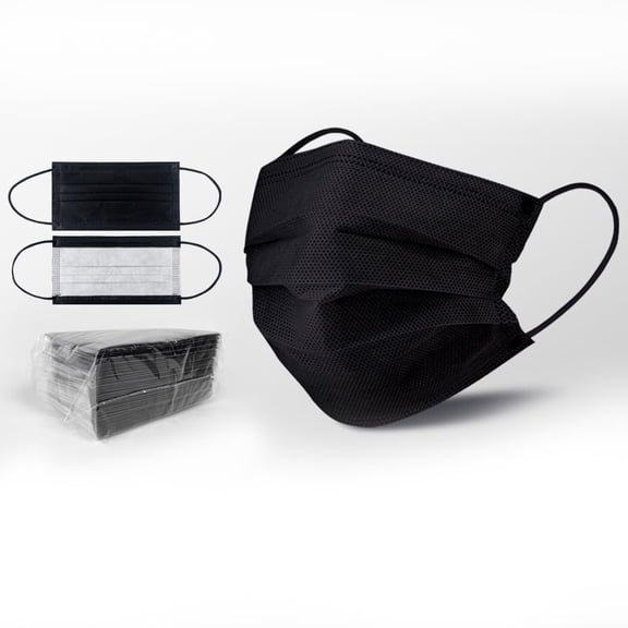 125-Pack Disposable Face Mask Premium Comfort Earloops