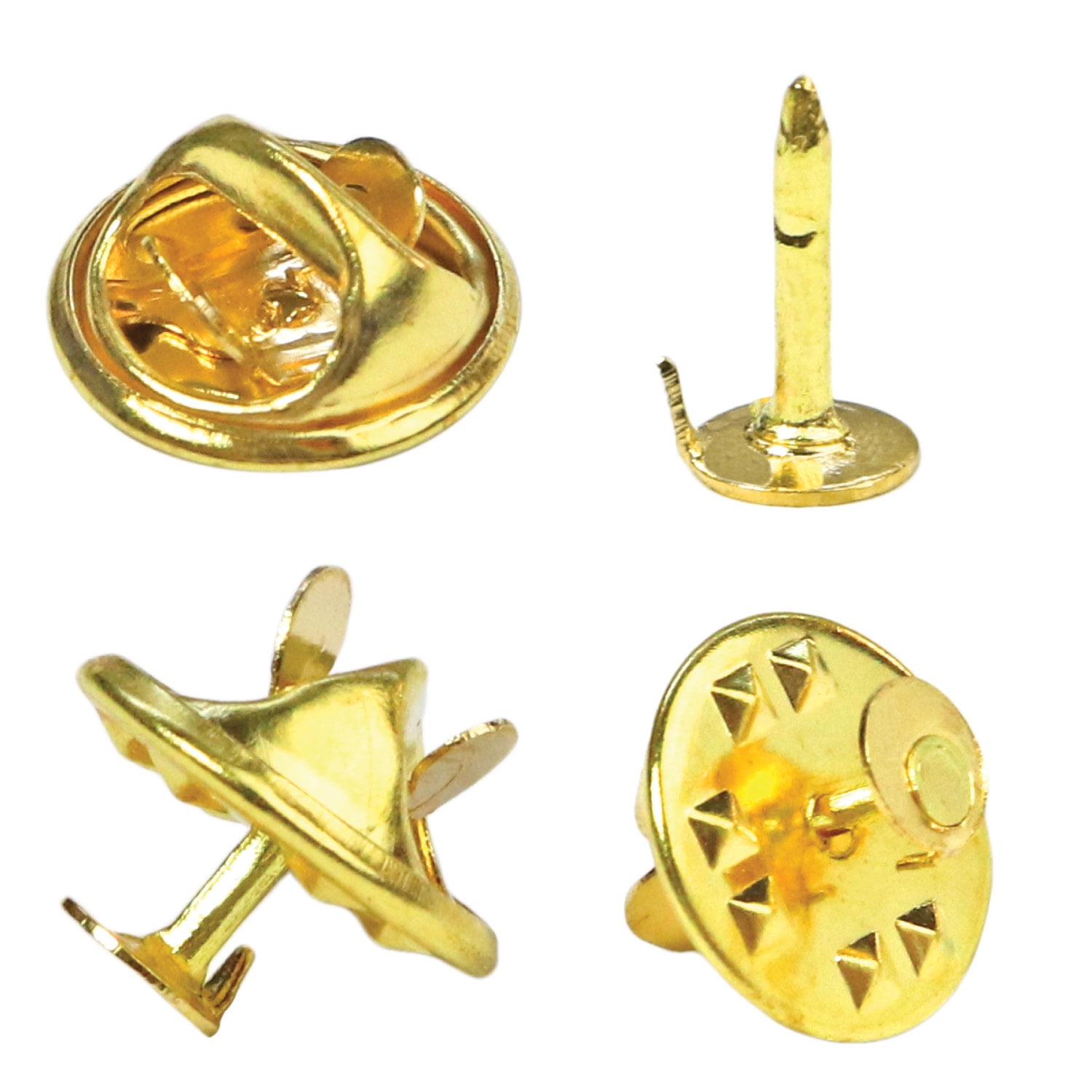 YuGtcen 130 Set Pin Backs, Blank Pins Scatter Butterfly Clutch Pin Holder  Enamel Pin Locking Backs Tie Tacks Jewelry Pin Backings Clasp for Brooch