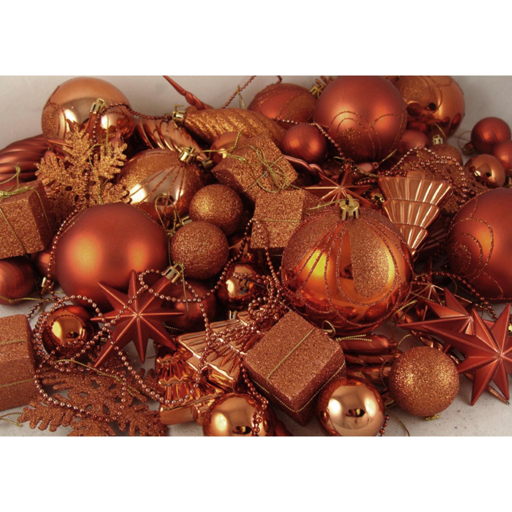 Glitter Football Ornament Assortment: Burnt Orange & Navy (Set of 3)