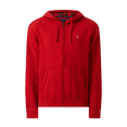 thumbnail image 1 of $125 Polo Ralph Lauren Men's, Full Zip Fleece Tartan Lined hoodie, Red, 2XL, 1 of 2