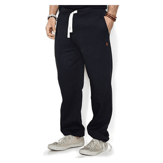 $125 Polo Ralph Lauren Men's Sweatpants Cotton-Polyester Black - 4XB