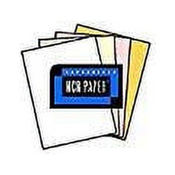 125 Sets of 4 Part NCR Paper, 01932, White, Canary, Pink, GoldReverse