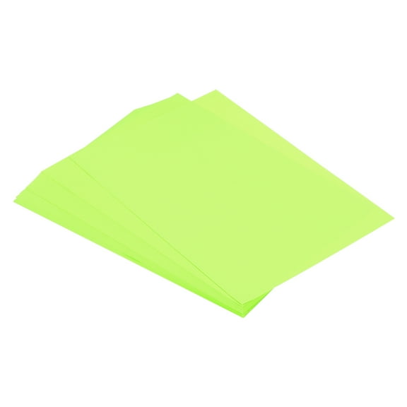 125 Sheets A4 Colored Print Copy Paper 8.5" x 11" Origami Paper Printer Paper 75gsm for Printing, Bright Green