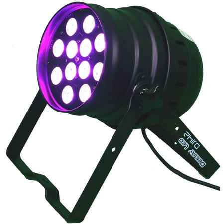 125 Watt LED PAR CAN w/DMX Intelligent Lighting Control & Multi-color Capability 110V to 240 Volts