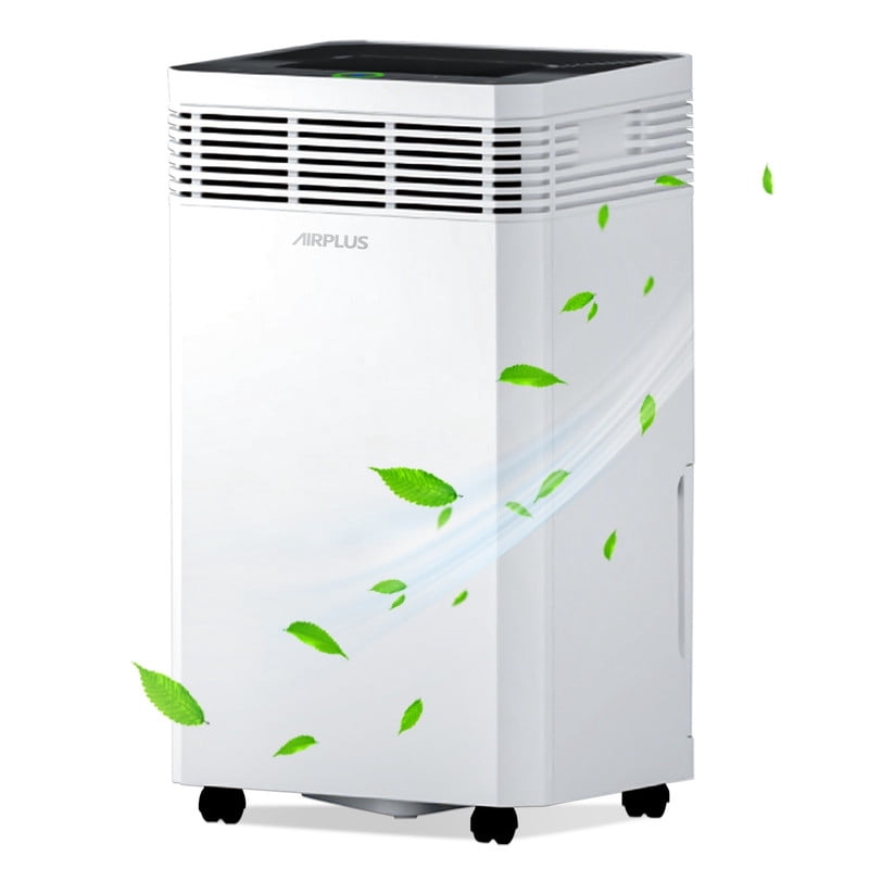 125 pt. 6000 sq.ft. Commercial Dehumidifier with Built-in Pump, Auto Defrost in White