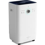 125 pt. 8,500 sq. ft. Commercial Dehumidifier with Pump in White