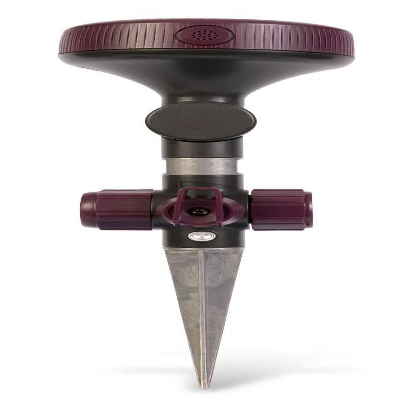 1250 sq ft. Metal Spike Base Sprinkler, Purple