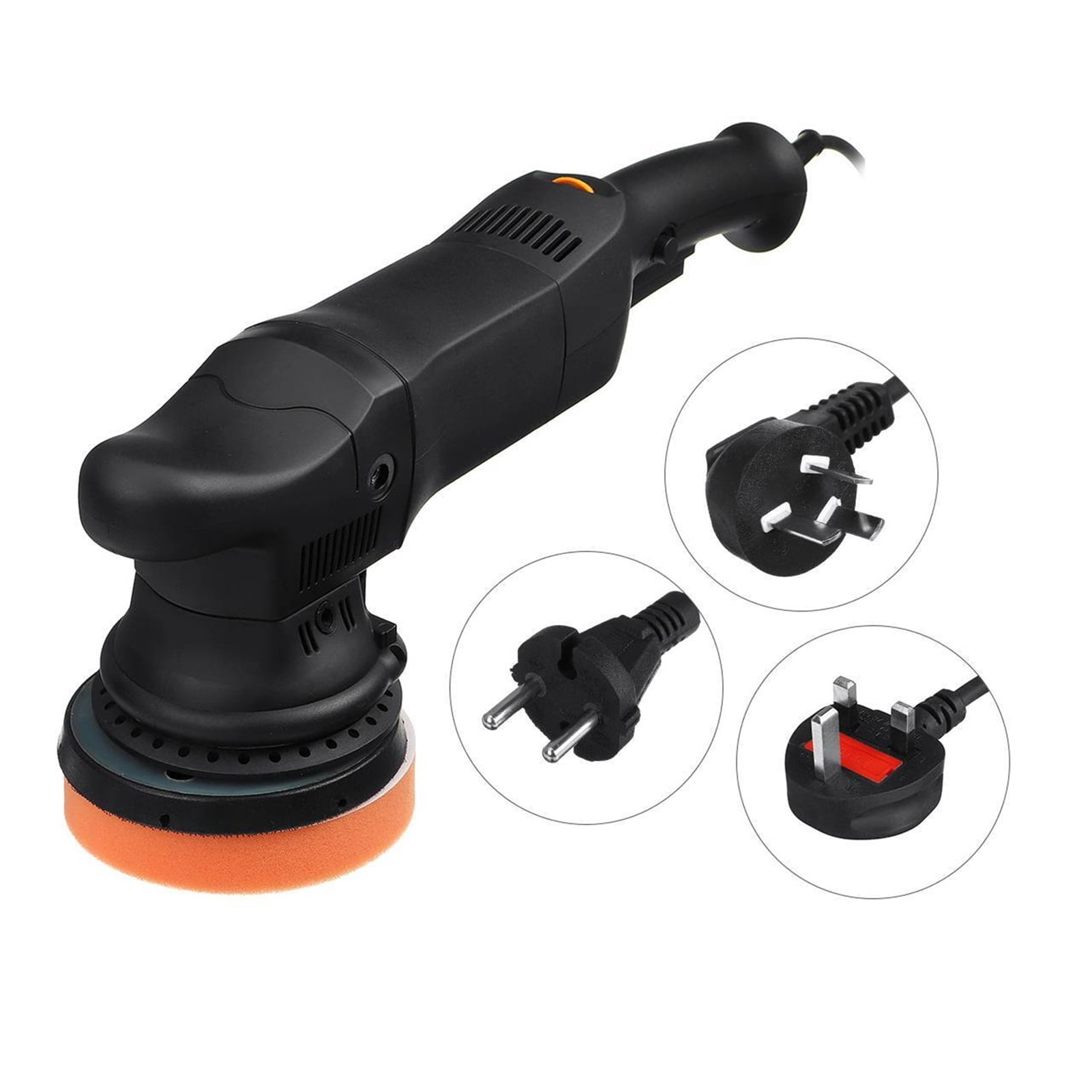 1250W Car Dual Action Polisher D/A Orbital Buffer Sander Car Electric Polisher Waxing Machine Furniture Polishing Tool