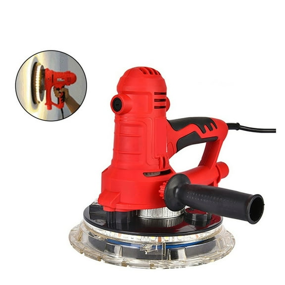 1250W Electric Drywall Sander Machine Wall & Floor Residue Removal Polishing Machine with LED Handheld Power Tools ,Easy Operation
