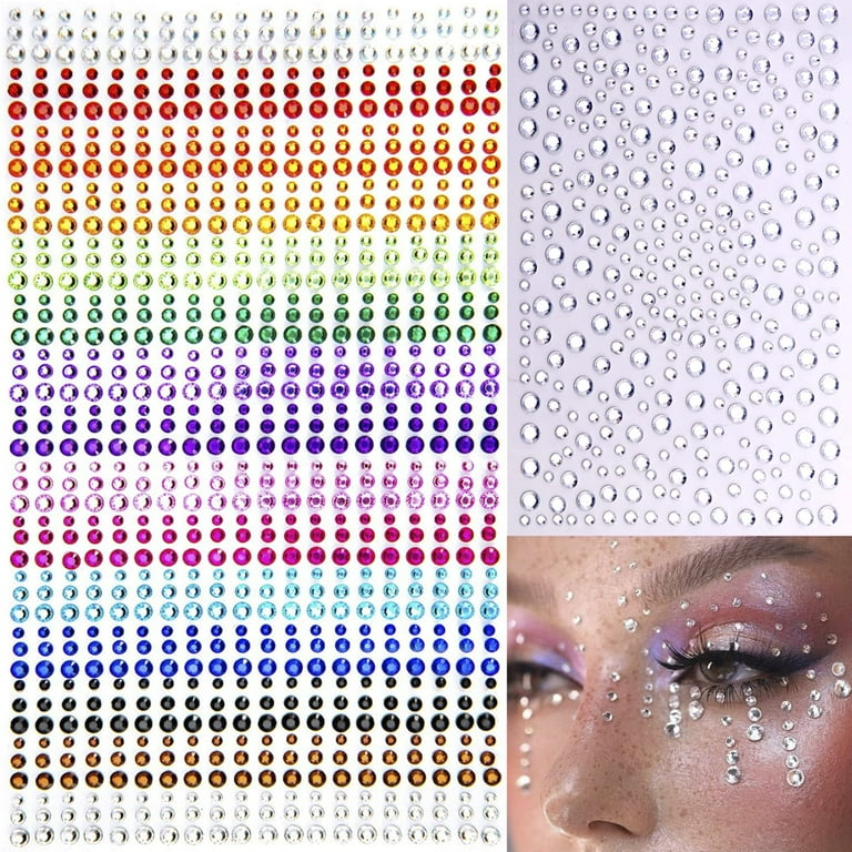 Sticker jewels for face sales