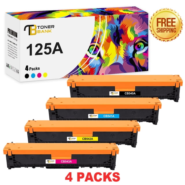 Toner Compatibili Hp Set Di 4 CB540A - Per Stampanti Laser A