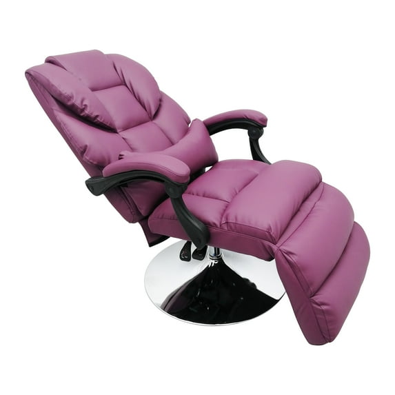 125KG Beauty Bed Chair Purple 360-Degree Rotation Pneumatic Pressure Adjustment Lifting