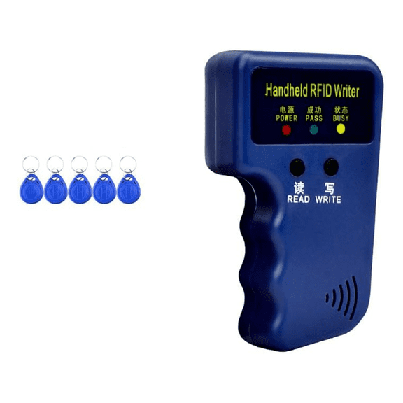 125KHz Proximity ID Duplicator for HID, AWID, ParadoxCards/Keyfobs, Handheld RFID Writer ywm58