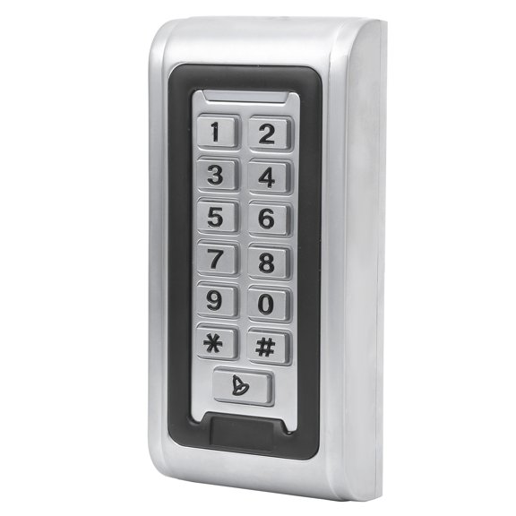 125KHz RFID Access Control System - Backlit Metal Keypad Reader for Wiegand 26 Door Security