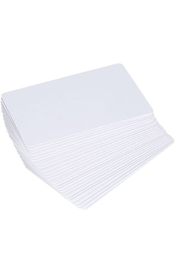 125KHz RFID Card Readable Writable Rewrite Blank White Key Cards for Access Control 25pcs