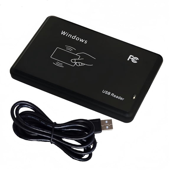 125KHz RFID Reader/Card Reader - USB Proximity Card Scanner for EM4100 & 1326 Family Cards | Keyboard Emulation (Win/iOS/Android/Linux)