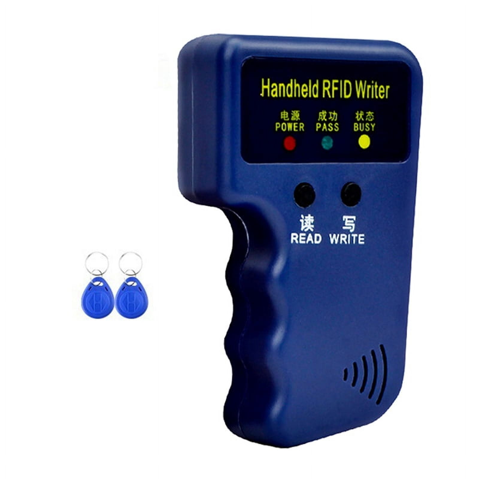 125Khz RFID Card Reader+2 Keyfobs Kit Copier Writer Duplicator ...