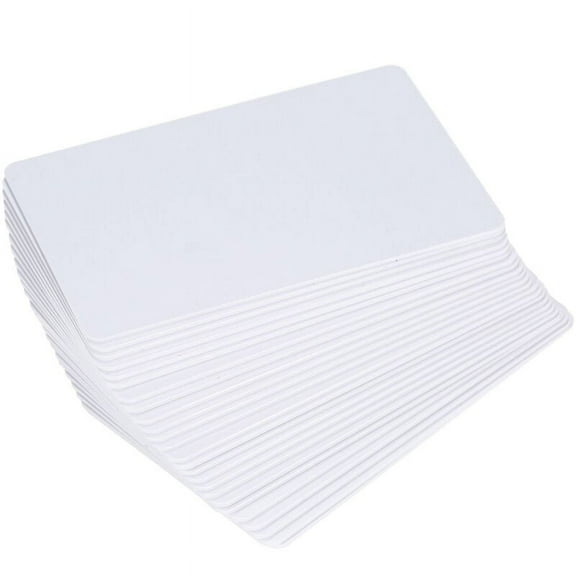 125Khz Rfid Card Readable Writable Rewrite Blank White Key Cards For Access Control 25Pcs