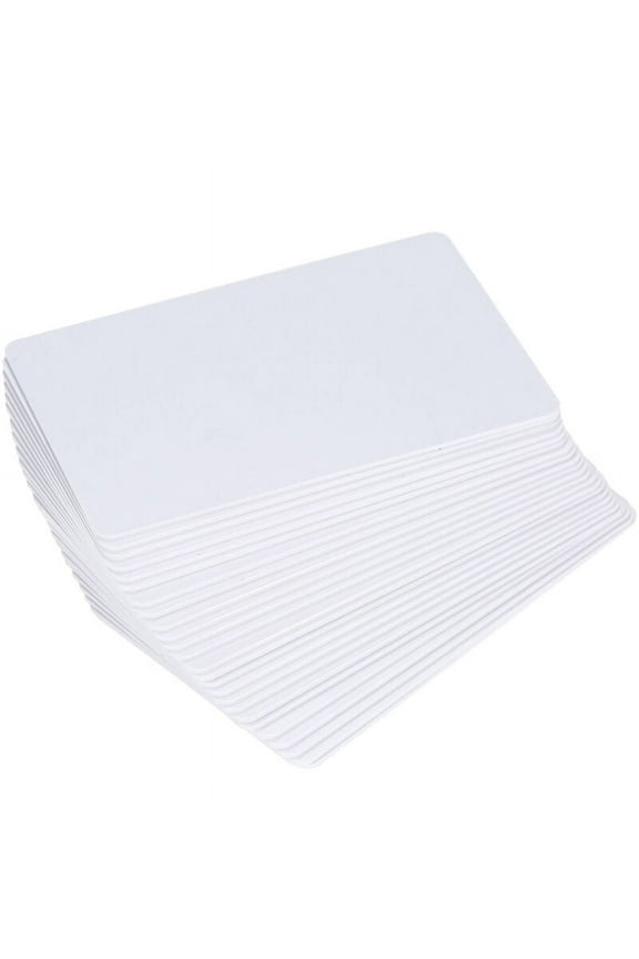 125Khz Rfid Card Readable Writable Rewrite Blank White Key Cards For Access Control 25Pcs