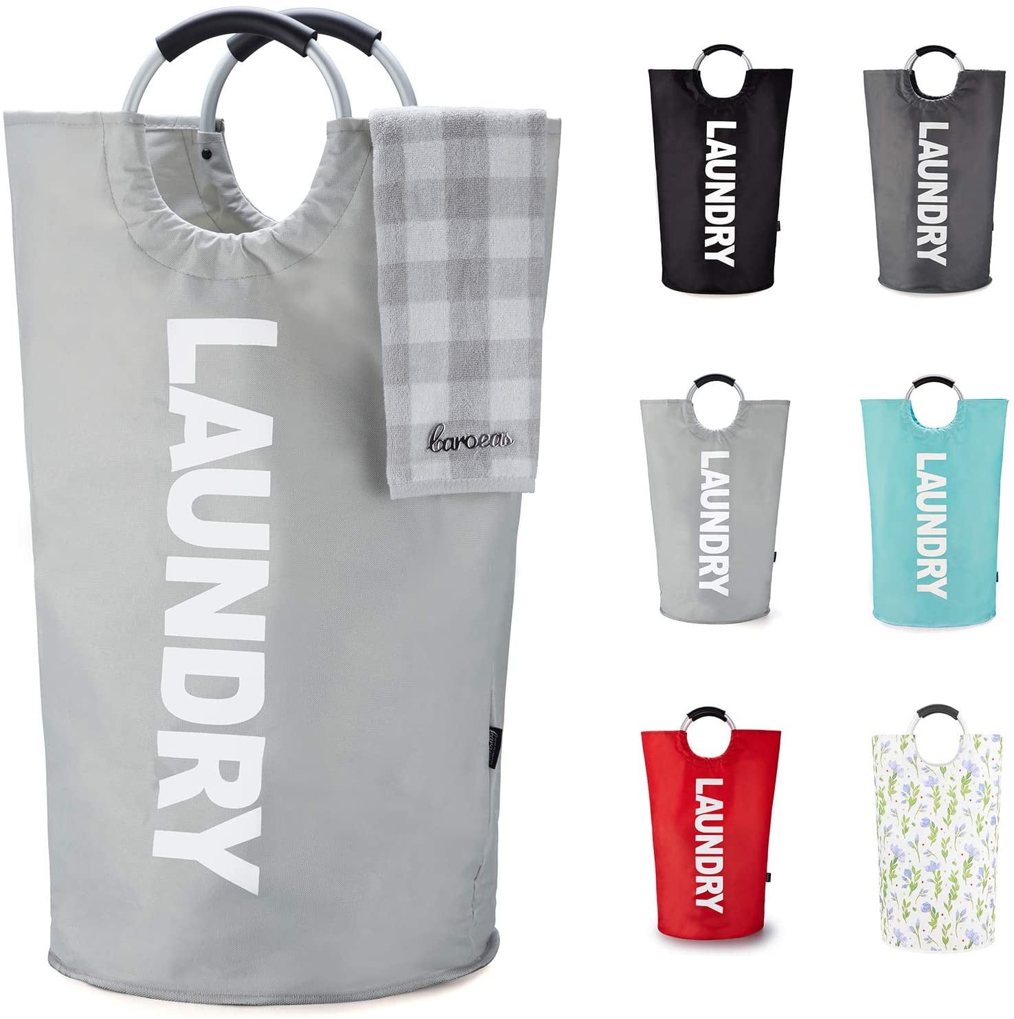125L Laundry Basket,Large Laundry Hamper, Laundry Bag with Padded