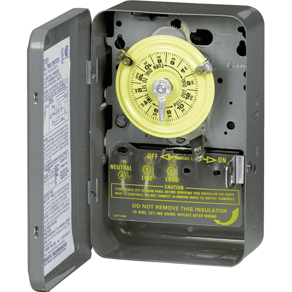 125V SPST Timer - Pack of 2 Residential Use, Standard Application