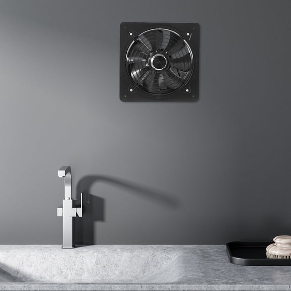 125W 12" Industrial Ventilation Extractor Air Blower Fan for Kitchen or Bathroom