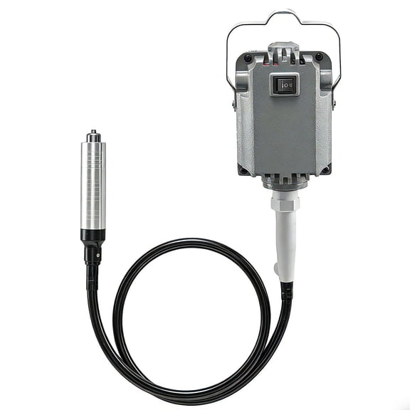 125W 18000RPM Electric Flex Shaft Grinder Rotary Tool with Foot Pedal Forward Reverse Rotation for Carving Buffing Engraving Polishing