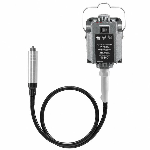 125W Flex Shaft Grinder 18000 Rpm Electric Hanging Carver Rotary Tool with Foot Pedal and 112-Piece Accessory Kit for Carving Polishing Sanding