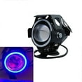 thumbnail image 1 of 125W Motorcycle Headlight U7 LED Moto Driving Car Fog Spot Head Light Lamp Angel Eye Motor, 1 of 5