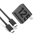 thumbnail image 1 of 125W TurboPower - PPS PD Super Fast Charger with 3.3ft USB-C to USB-C Cable Compatible with Motorola Edge 50 Pro, Edge 50 Ultra, Edge 30 Ultra, 1 of 5