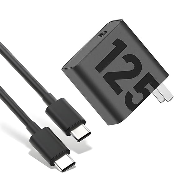 125W TurboPower - PPS PD Super Fast Charger with 3.3ft USB-C to USB-C Cable Compatible with Motorola Edge 50 Pro, Edge 50 Ultra, Edge 30 Ultra