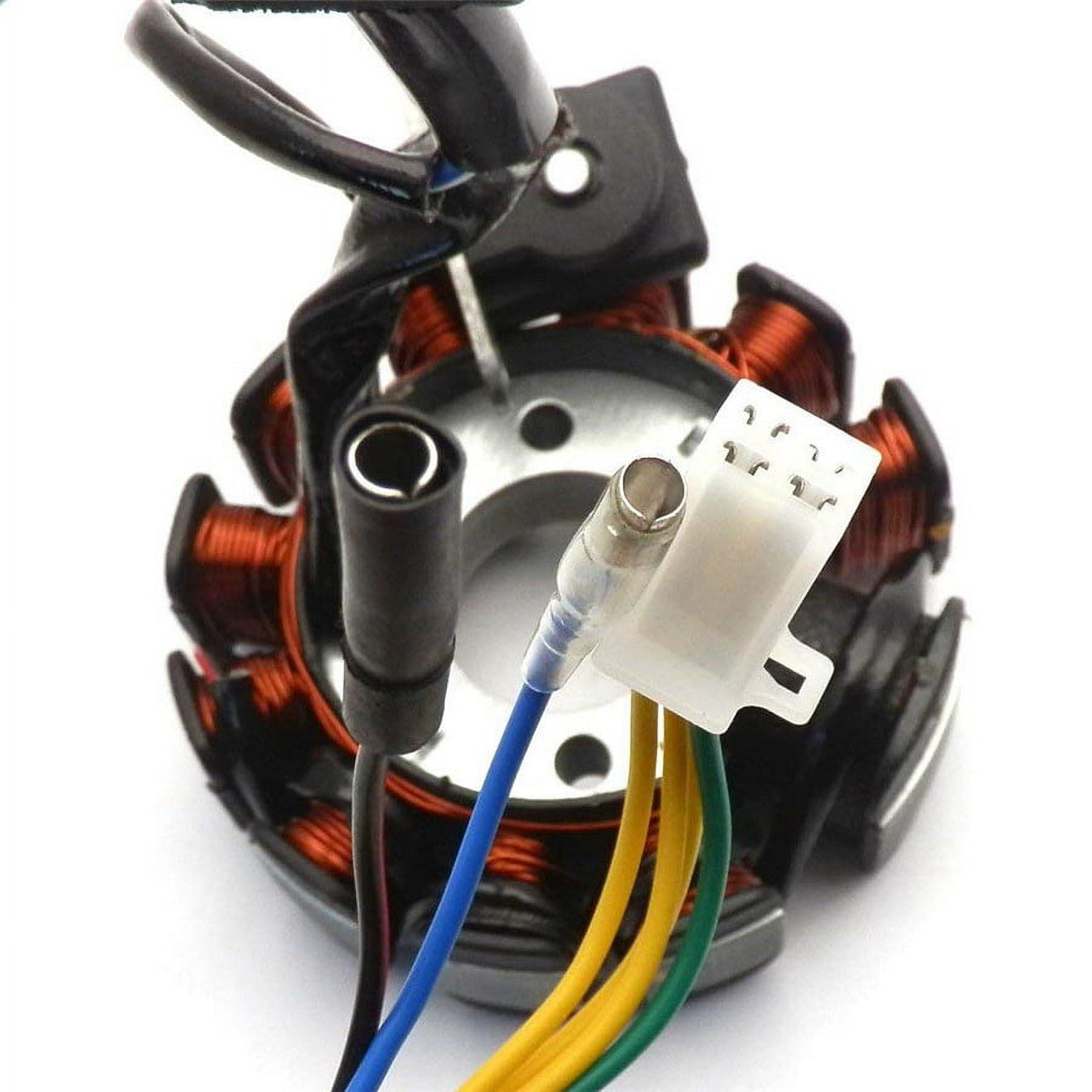 Caltric Stator & Ignition Coil Kit For Kawasaki Mule 600/610 SX KAF400 (2009-2023) - Includes Stator, HT Coil & Regulator