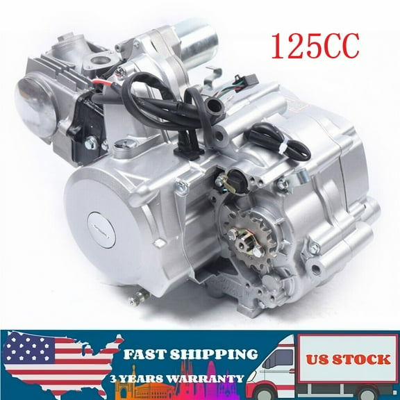 125cc 4 stroke ATV Engine Motor w/ Reverse Electric Start Semi Auto Go kart Quad