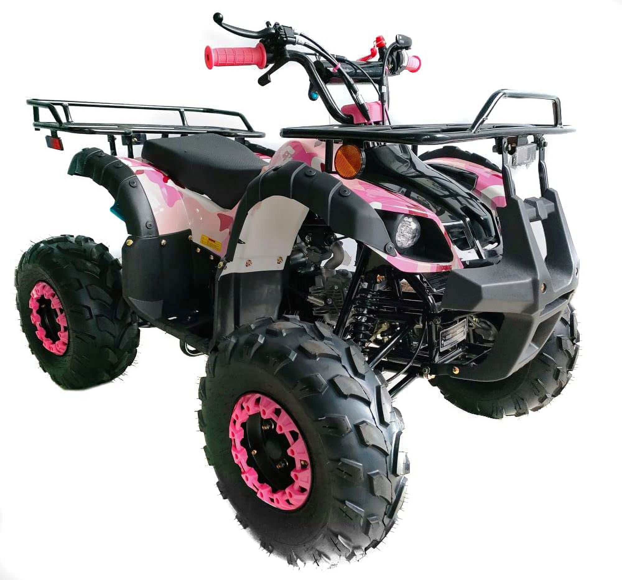Supermach 125cc ATV Quad, Youth & Kids 4 Wheeler, Upgraded