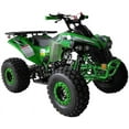 "125cc Kids Powered ATV Quad, Fully Automatic w/ Reverse, Double LED Headlights, 4 Wheeler, Big