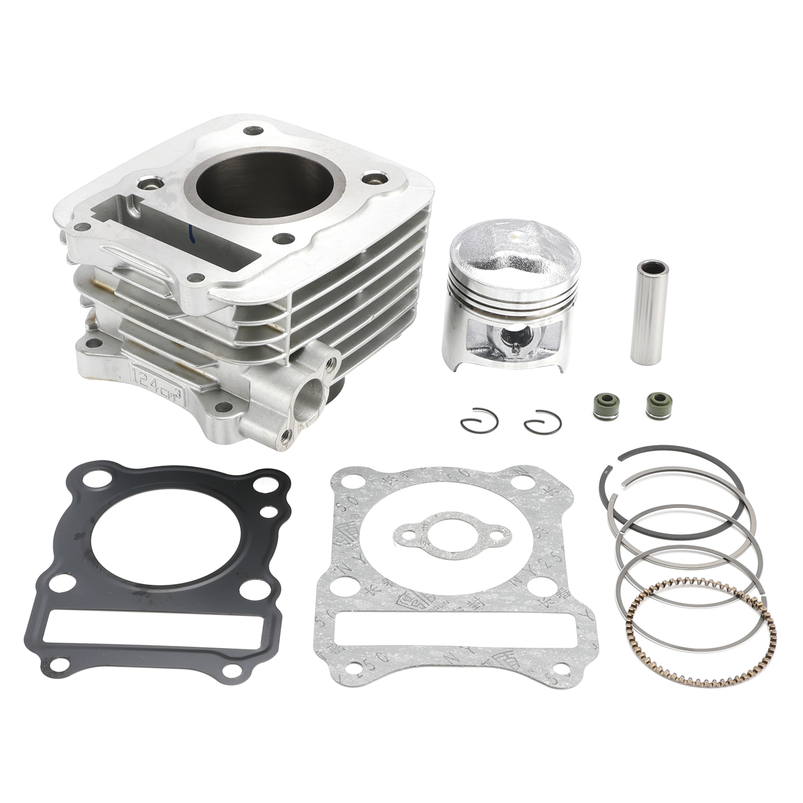 125cc Cylinder Piston Top End Kit For Suzuki DR-Z125 03-2019 DR-Z125L 03-2022