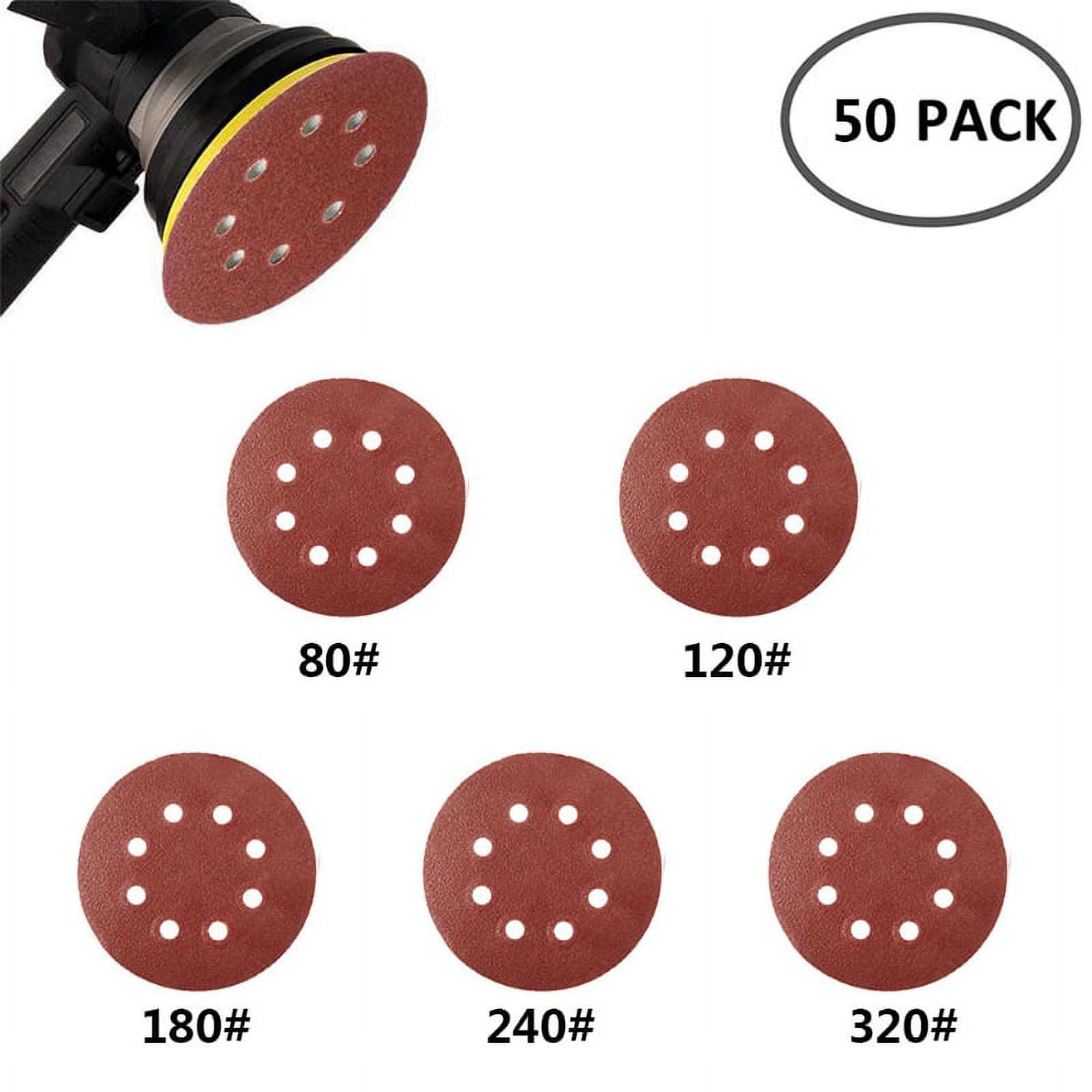 125mm Buffing Sheet Sandpaper Round Shape Sanding Disc Buffing Sheet ...