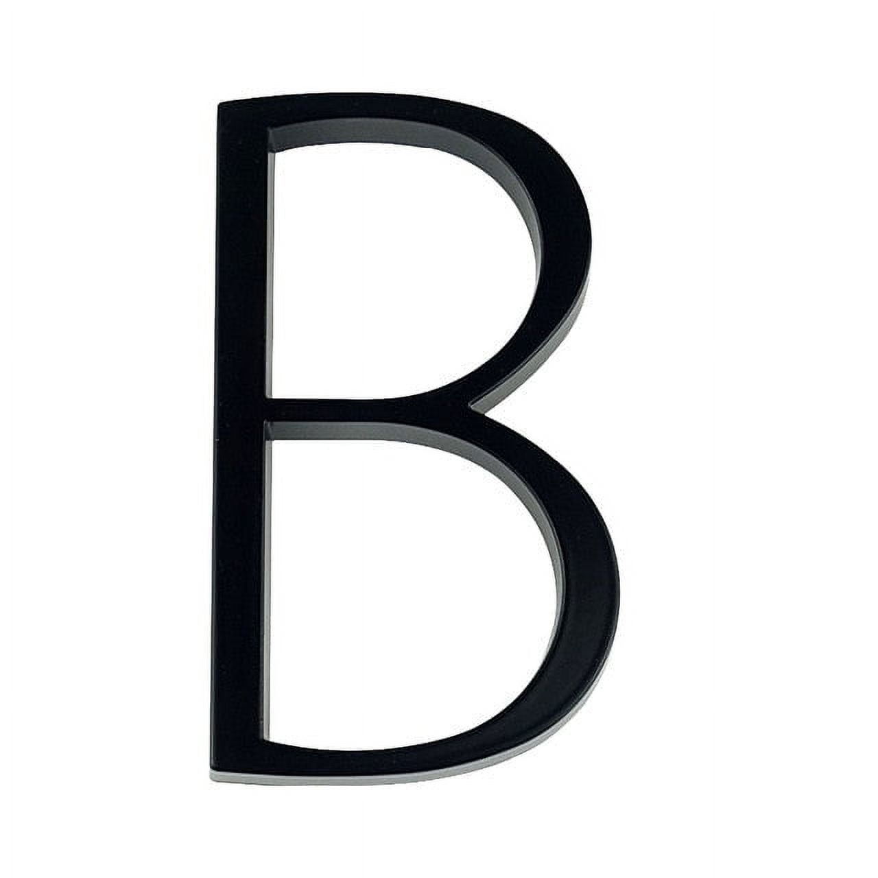 125mm Floating House Modern address number letters Big Modern Door Alphabet Home Outdoor