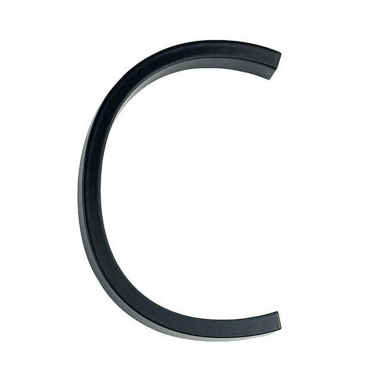 125mm Floating House Modern address number letters Big Modern Door Alphabet Home Outdoor