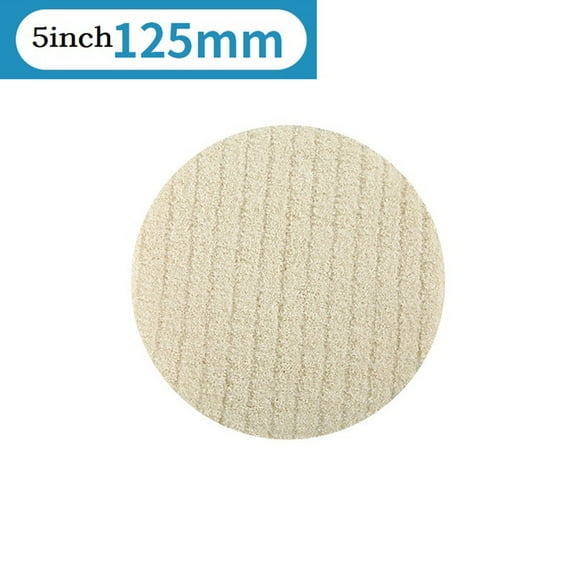 125mm Polishing Pads Wool Buffing Felt Wheel for Glass Polish Repair Scratche