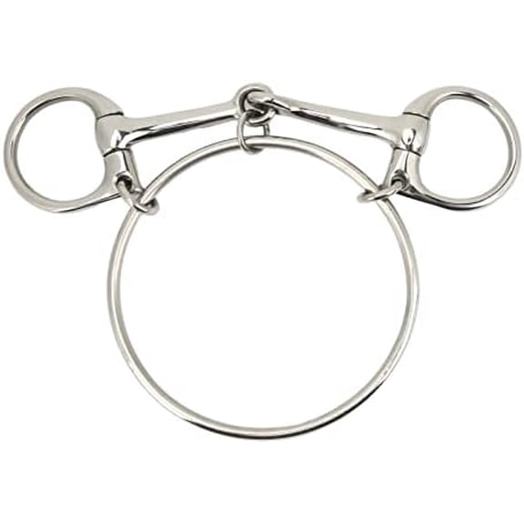 125mm Stainless Steel Snaffle Bit 5 Inch Horse Bits Horse Hollow Jointed Mouth Loose Outdoor Training Loose Horse Equipment$$Sport & Recreation Other