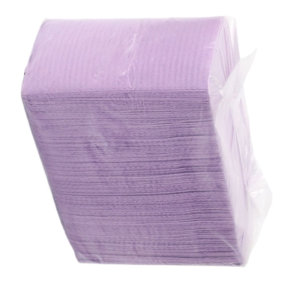 125pcs Beauty Paper Sheets Disposable Nail Art Table Mat Waterproof Salon Pad
