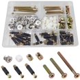 125pcs Furniture Connecting Cam Lock Fittings Connectors with Dowel and