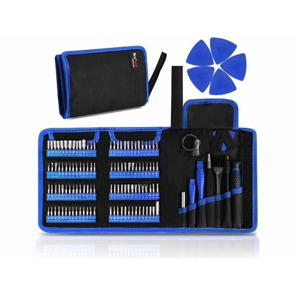 126 in 1 Precision Screwdriver Set with 111 Bits Magnetic Driver Kit Professional Electronics Repair Tool Kit for Repair Computer, PC, MacBook, Laptop, Tablet, iPhone, Xbox, Game Console